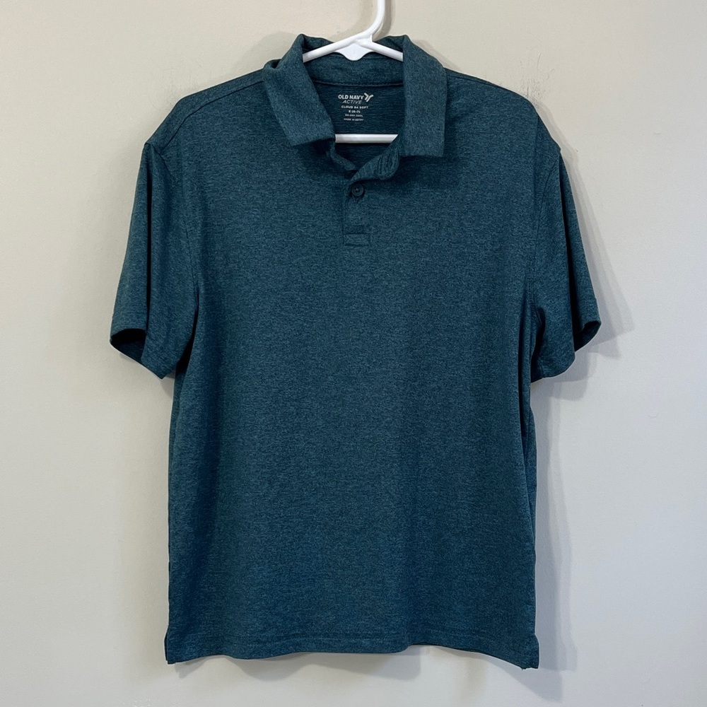 Old Navy Active Little Boy's Short Sleeve Polo Size S (6-7)